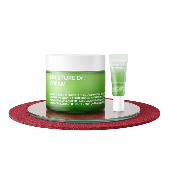 ISOI Moisture Doctor Jang Sujin Cream 70ml Special Set +Hydrating Ampoule 10ml