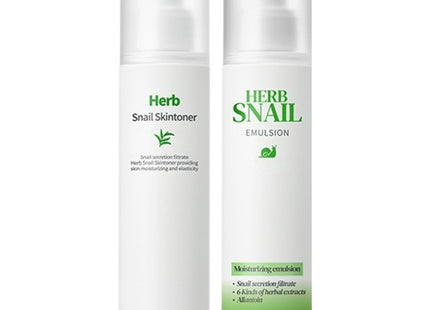 SWANYCOCO  Herb Snail Basic Set Skin Toner + Emulsion, 1 Set