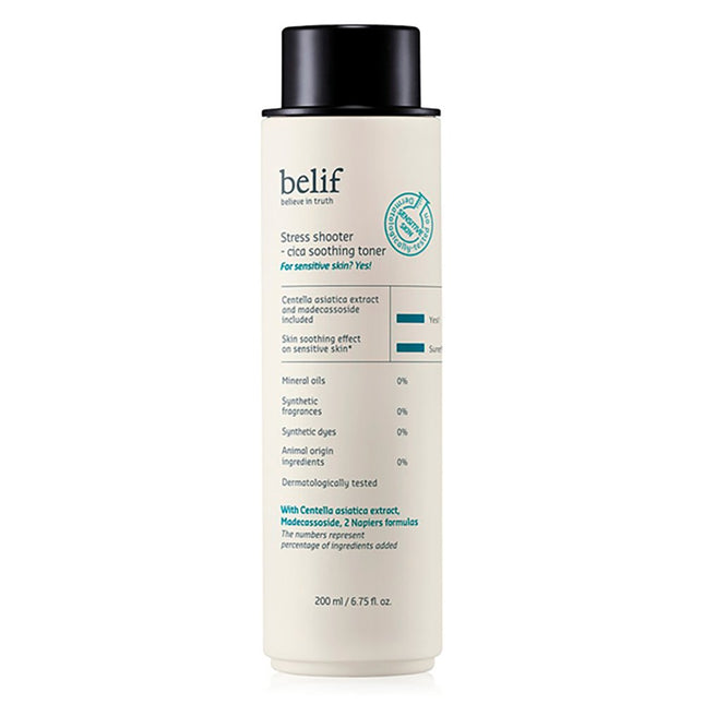 BELIF Belif Stress Shooter Cica Soothing Toner 200ml 1 pack