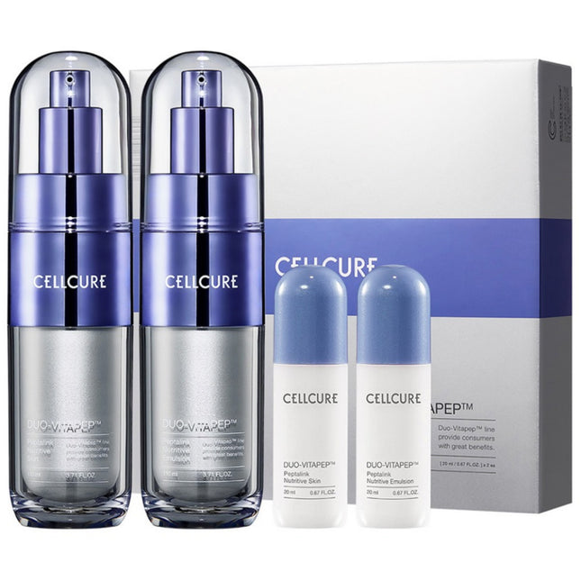 CELLCURE DuoVitaPep PepLink Skincare 2-Piece Set 900g