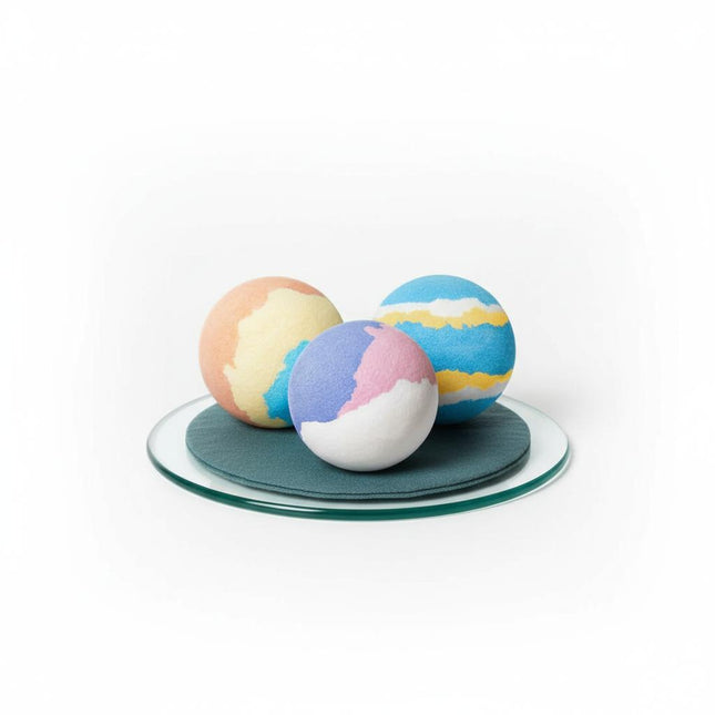 ROUNDAROUND Colorful Mood Bubble Bath Bomb