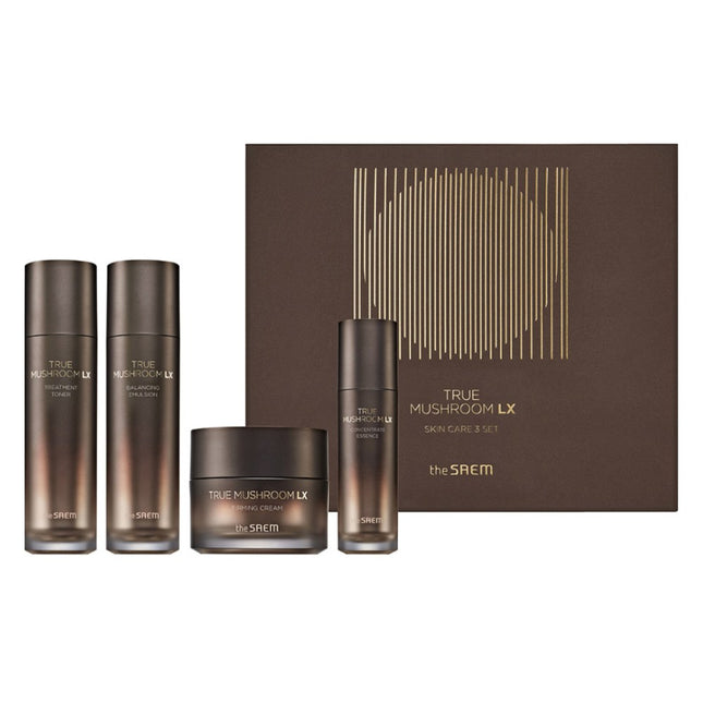 THE SAEM The Saem True Mushroom LX Basic Skincare 3-Piece Set, 1 Set
