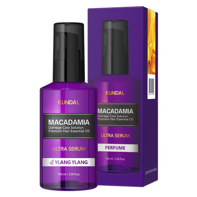 KUNDAL  Macadamia Ultra Hair Serum Ylang Ylang 100ml 1 Count