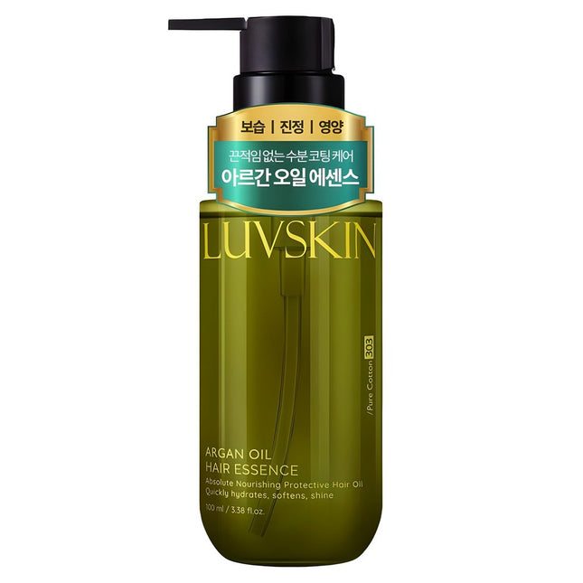LOUVSKIN  Argan Oil Hair Essence Pure Cotton Scent, 100ml, 1 Count