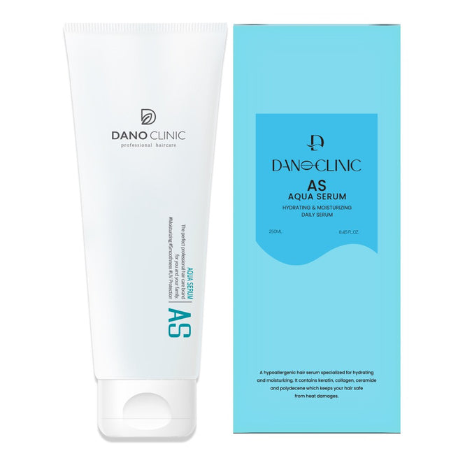 DANO CLINIC  AS Aqua Serum Hydrating Hair Essence, 250ml, 2 count