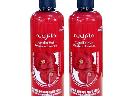 REDPLOW Camellia Hair Emulsion Essence, 500ml, 2 Count
