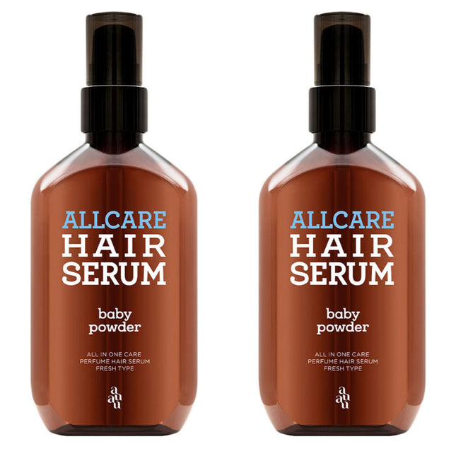 AYUAYU  All-care Hair Serum Baby Powder Scent, 100ml, 2 Count