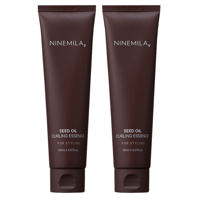 NONE Nine Mila Seed Oil Curling Essence, 150ml, 2 Pack