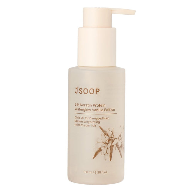 JSUP  Silk Keratin Protein Water Glow Hair Essence Vanilla Edition, 100ml, 1 count
