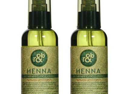 WOOSHIN R&B  Henna Spa Therapy Cuticle Hair Essence, 100ml, 2 Count