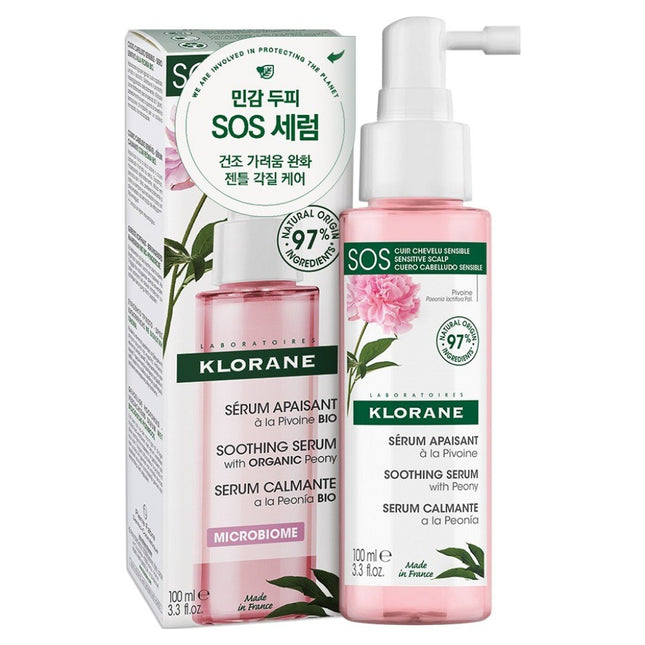 KLORANE  Peony Scalp Soothing SOS Serum 100ml 1 unit