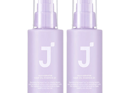 JSUP  Silk Keratin Hair Oil Essence 2X, 80ml, 2 Count