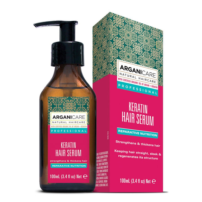 ARGANICARE  Keratin Protein Hair Oil Serum, 100ml, 1 Count