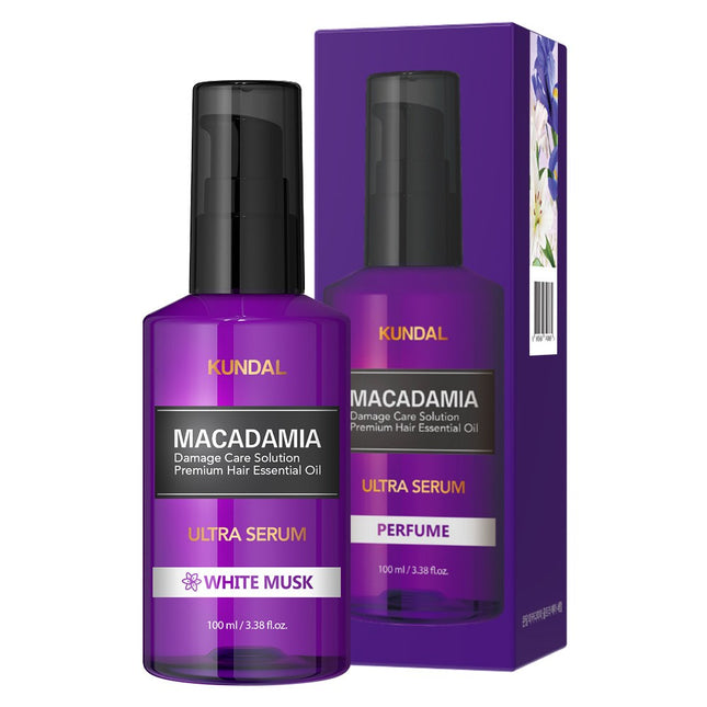 KUNDAL Kundal Macadamia Ultra Serum Hair Essence White Musk 100ml 1 count