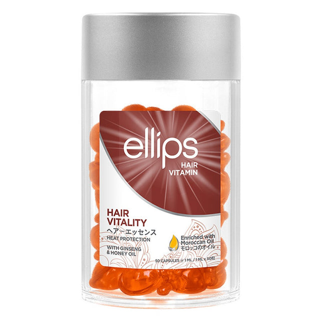 ELLIPS  Hair Vitamin Vitality with Ginseng & Honey 50p, 50ml, 1 pack