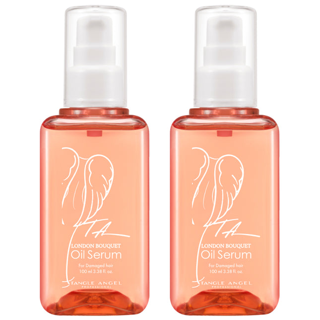 TANGLE ANGEL  London Bouquet Serum Hair Essence Oil, 100ml, 2 Count