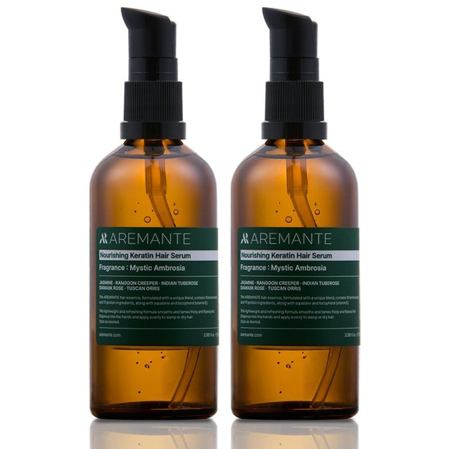 ARMANDE  Nourishing Keratin Serum Hair Essence, 100ml, 2 Count
