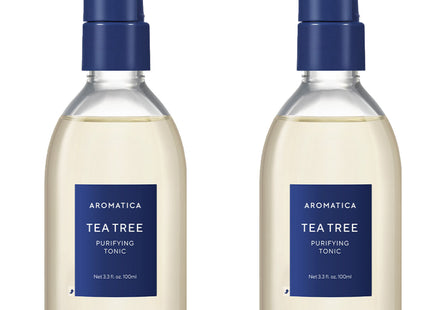 AROMATICA  Tea Tree Purifying Tonic Spray Type Hair Essence 100ml, 2 Count