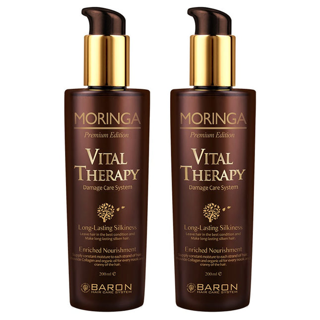 BARON  Moringa Vitaltherapy Hair Essence, 200ml, 2 Count