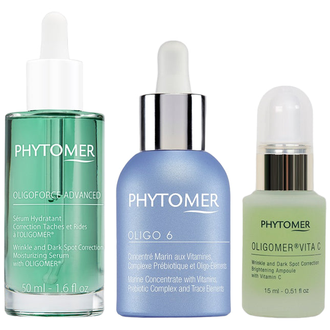 PHYTOMER Phytomer Oligoforce Serum 50ml + Oligo 6 Serum 30ml + Vitamin C Serum 15ml, 1 Set
