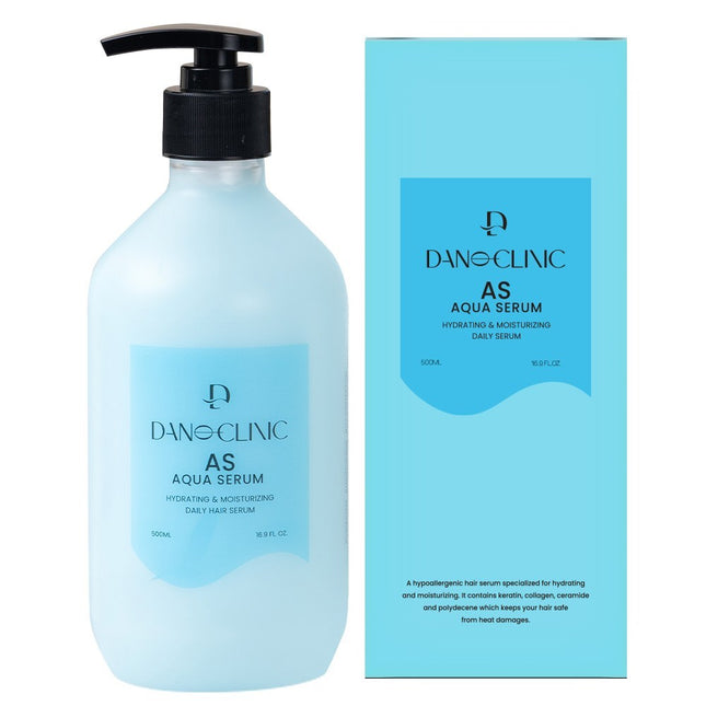 DANO CLINIC  AS Aqua Serum Hydrating Hair Essence, 500ml, 2 Count