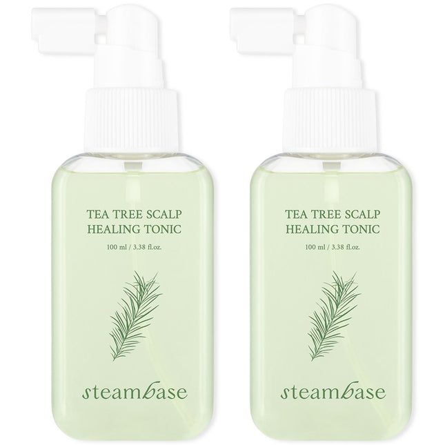 STEAMBASE  Tea Tree Scalp Healing Tonic, 100ml, 2 Count