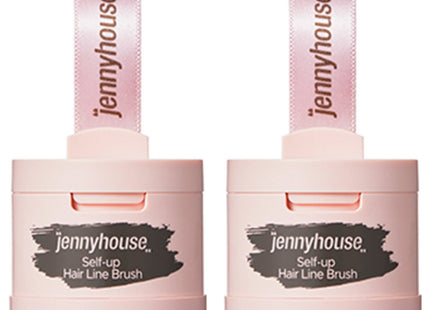 JENNYHOUSE COSMEIC  SELF UP HAIR LINE BRUSH 4g, 2EA, DARK BROWN