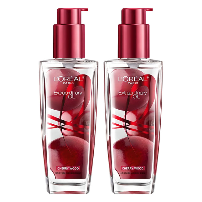 L'ORÉAL PARIS  Extraordinary Oil Cherry Blossom Hair Oil, 100ml, 2 count