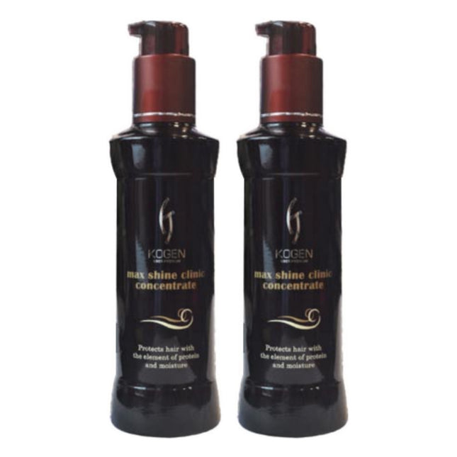 KÉRASTASE  Professional Max Shine Clinic Concentrate Hair Essence, 120ml, 2 Count