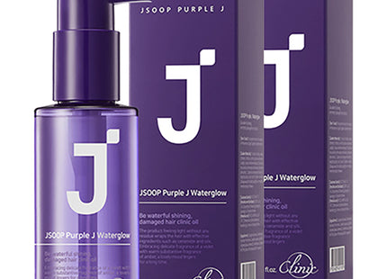 JSOOP  Purple J Water Glow Silk Protein Hair Essence Oil, 100ml, 2 count