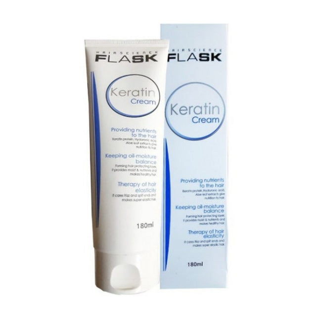 FLASK Flask Keratin Cream 180ml Blue Type Leave-in Treatment