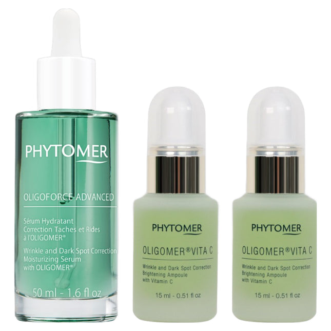 PHYTOMER  Oligoforce Radiance Serum 50ml & Oligomer Vitamin Ampoule 15ml x 2