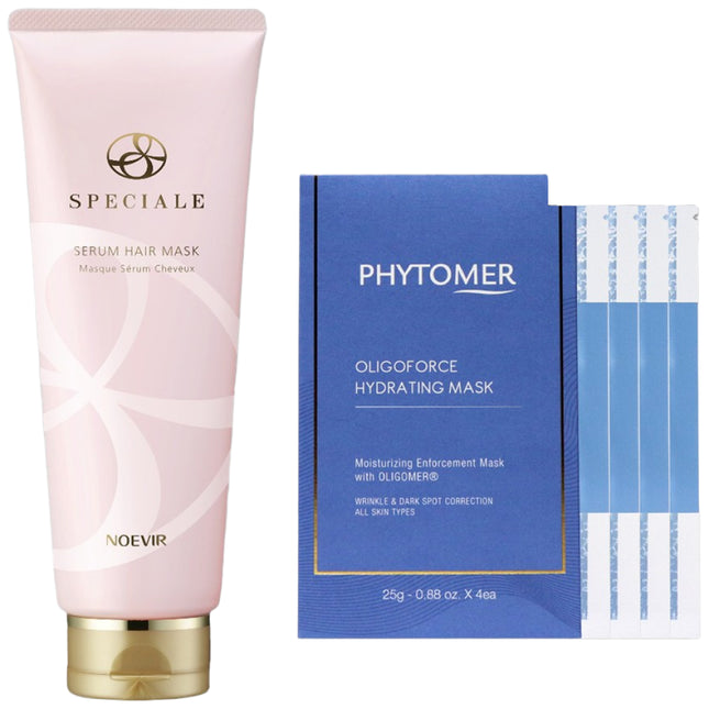 NOEVIA SPECIALE SERUM MASK HAIRPACK 210g + PHYTO MER MASK 1BOX (4ea)