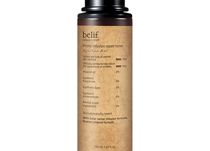 BELIF Belif Prime Infusion Repair Toner, 150ml, 1 Count