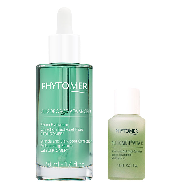 PHYTOMER Phytomer Oligoforce Serum 50ml + Vitamin Ampoule 15ml, 1 Count