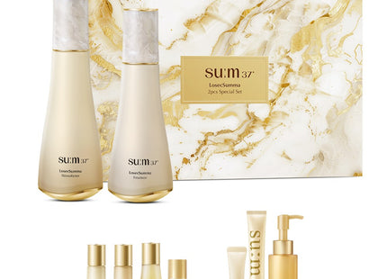 SU:M37 ° LosecSumma 2pcs Set Skin Softener 150mL + Emulsion 130mL, 1 Set