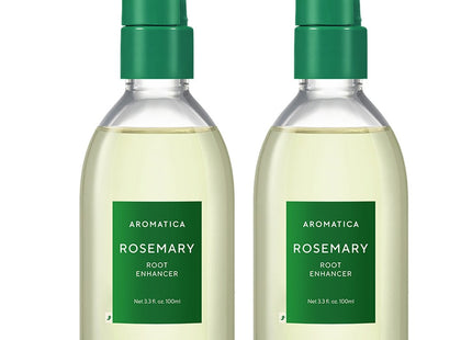 AROMATICA  Rosemary Root Enhancer Scalp Essence 100ml, 2 count