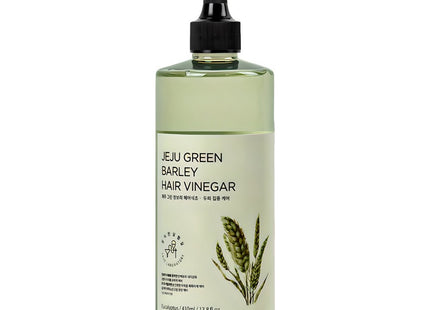 JEJU GREEN BARLEY  Hair Vinegar 410ml Scalp Scaling & Hair Loss Care Functional Product, 1 Count
