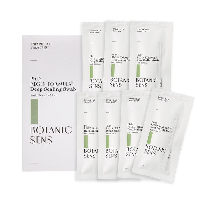 BOTANICS  PhD Regen Formula Deep Scaling Swab 7p, 42ml, 1ea
