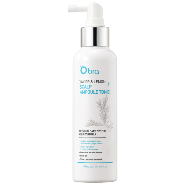 OBRA  Ginger & Lemon Ampoule Tonic 150ml