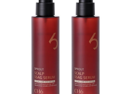 CH 6 Scalp Ssak Serum Red Edition, 140ml, 2 count
