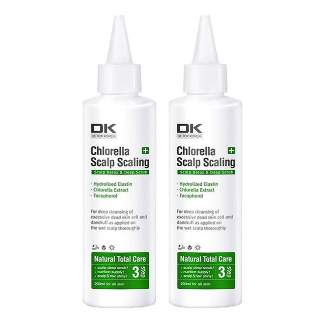 DK SCALP CARE DK Chlorella Scalp Scaling Scrub, 200ml, Set of 2