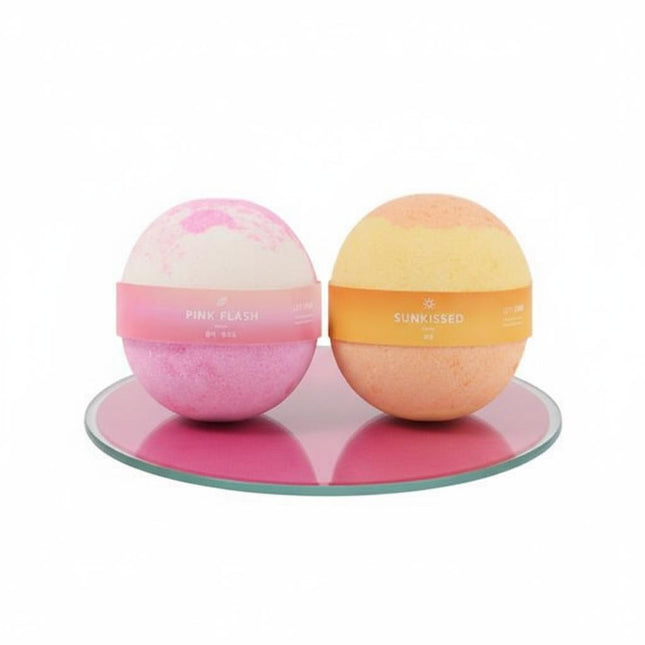LABSBOMB Pink Flash  Sun Kissed Bath Bomb 140g