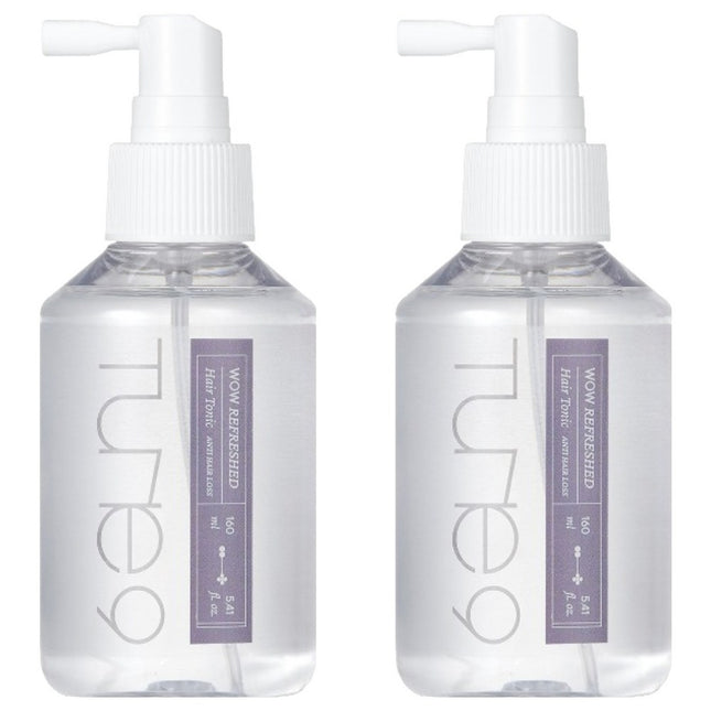 TUNE NINE  Wow Refreshed Hair Tonic, 160ml, 2 Count
