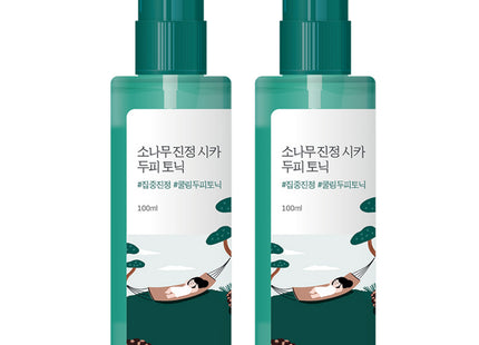 ROUND LAB  Pine Calming Cica Scalp Hair Tonic 100ml 2-pack