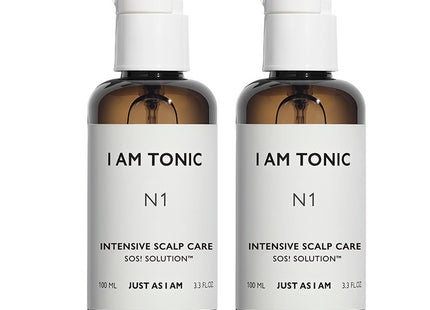 JUSTASIAM  IAM TONIC INTENSIVE SCALP CARE N1 100ml 2 count