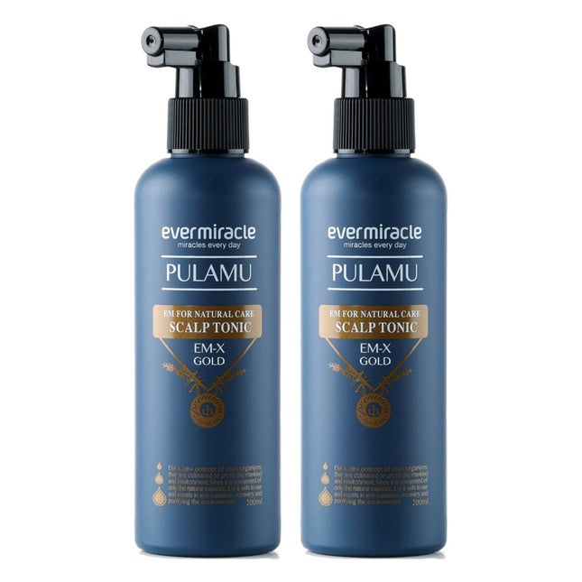 EVERMIRACLE EM Scalp Tonic for Hair Symptom Relief 200ml 2 Pack