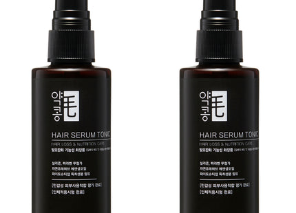 SNU SEOUL NATIONAL UNIVERSITY BABSNOU Black Bean Hair Tonic, 60ml, 2 count