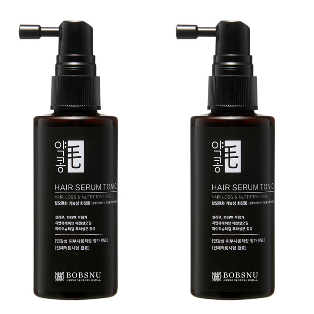 SNU SEOUL NATIONAL UNIVERSITY BABSNOU Black Bean Hair Tonic, 60ml, 2 count