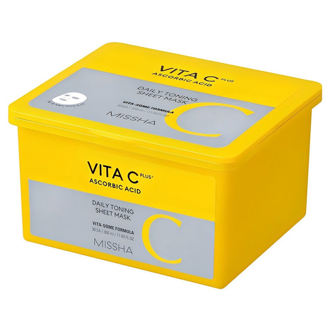 MISSHA  Vita C Plus Daily Toning Sheet Mask 30ea